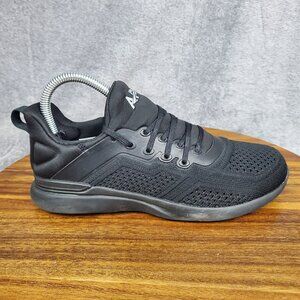 APL Techloom Tracer Shoes Women's 6.5 Black Athletic Lace Up Running Sneakers
